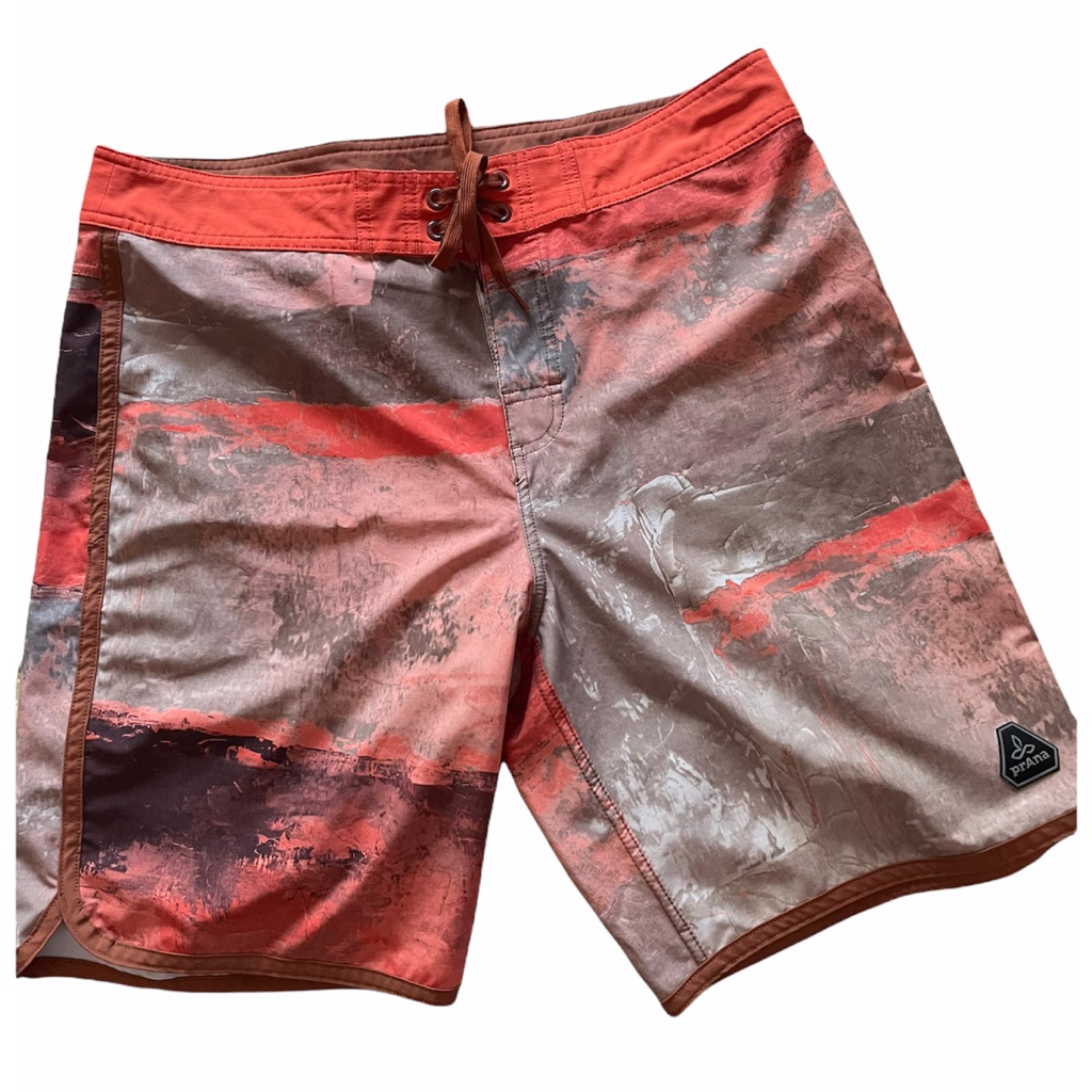 Prana Board Swim Shorts New Without Tags